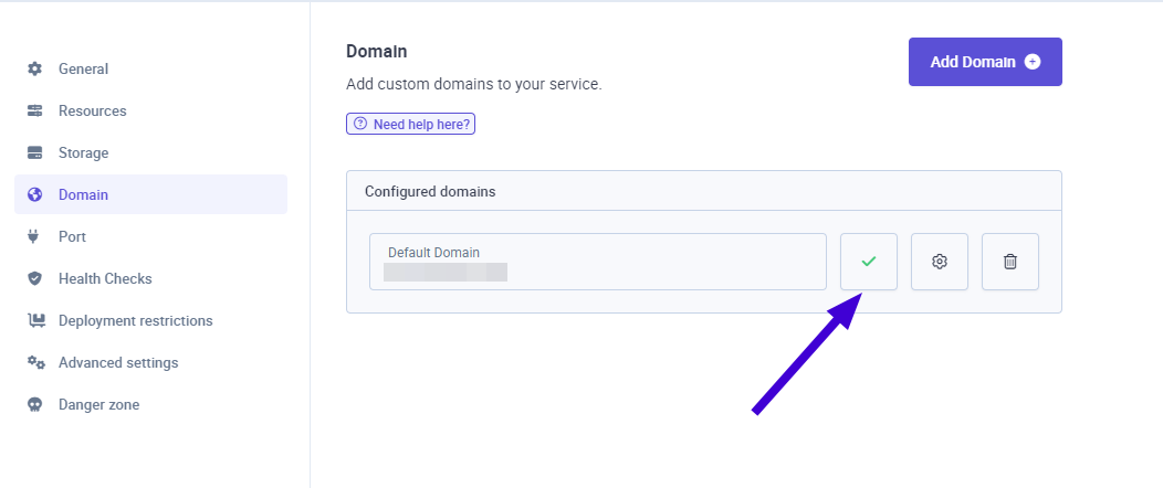 Check Domains